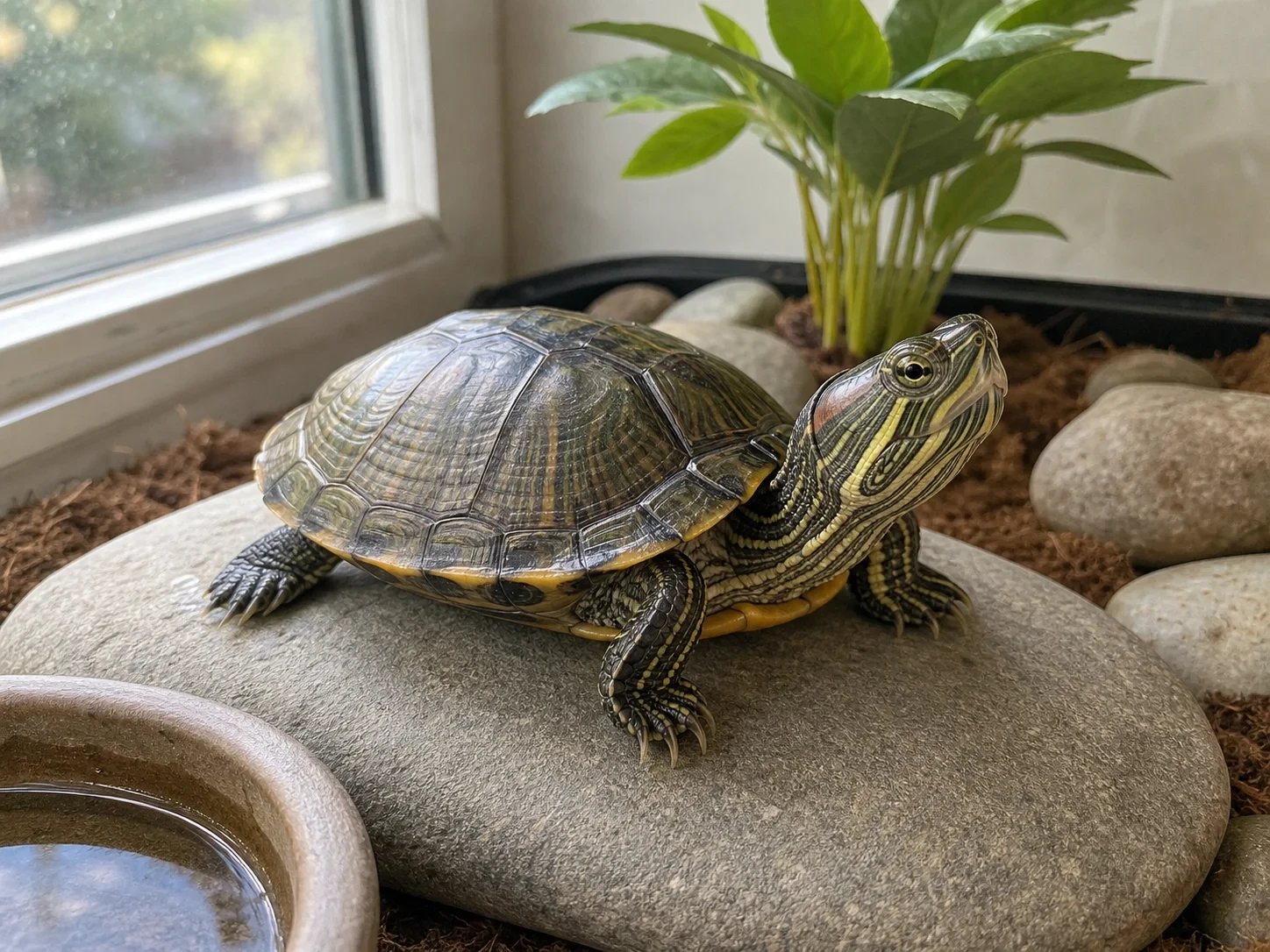 Natural iPhone-style photo of a Turtle before Mosaic Tile conversion